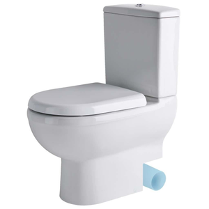 Eastbrook Dura Close Coupled Side Exit Toilet with Soft Close Seat