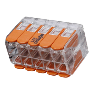 32A Compact 10 Way Connector 4mm Terminal Block (Sold in 1's)