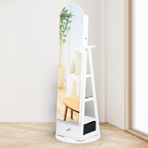 Freya & Sol LED Mirror Jewellery Cabinet