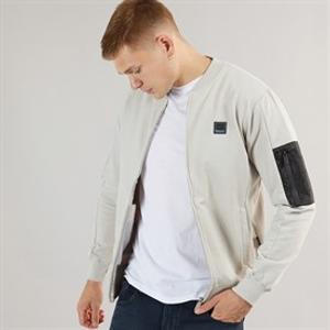 Bench Mens Budford Sweatshirt Frost Grey