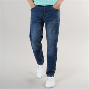 Bewley & Ritch Mens Abingdon Slim Fit Jeans Dark Wash