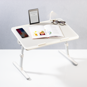 Laptop Desk for Bed with Lamp