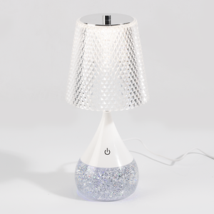Glitter Base Table Lamp - Lily