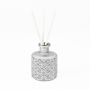 Freya & Sol Glass Flowers Silver Vanilla Delight Reed Diffuser 200mL
