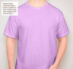 Comfort Colors 100% Cotton T-shirt - Neon Violet