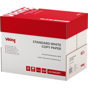 Viking Economy A4 Printer Paper 80 gsm White 146 CIE 500 Sheets Pack of 5