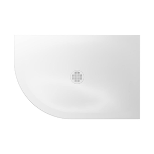 Crosswater Creo Quadrant 25mm Stone Resin Shower Tray with Waste