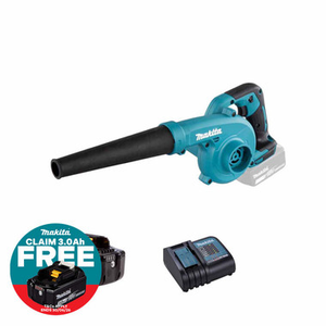 Makita DUB185SF 18V LXT Leaf Blower with 1x 3.0Ah Battery and Charger