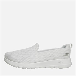 SKECHERS Womens Go Walk Joy Jaylene Trainers White/White