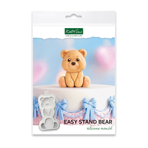 Easy Stand Bear Silicone Mould