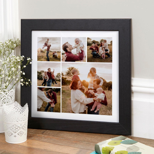 Custom 6 Photo Wall Art Print or Canvas