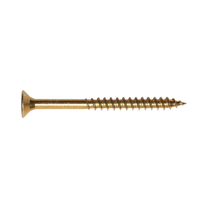 Unifix Chipboard Screws Part Thread 6.0 x 120mm PZ Countersunk Zinc Yellow Box of 50