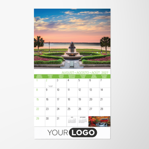 Multi-Language Reflections Wall Calendar