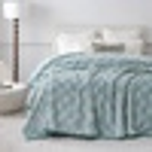 Teddy Mink Blanket Green