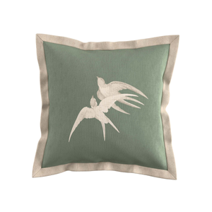 Solaine/Fig Harvest Cushion 45cm x 45cm, Green
