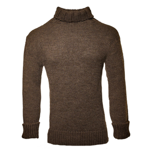 Arthur Beale Oiled Wool Beerenberg Pullover - Dark Grey Natural (XXL)
