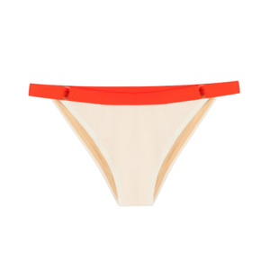 Baguette Bikini Bottom - Pearled WhıTe (M)