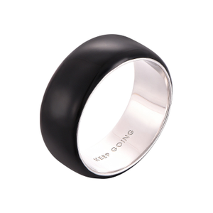 Black Thick Ring (K (UK))
