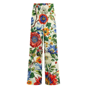 Blooming Meadow Long Loose Pants (XXS)