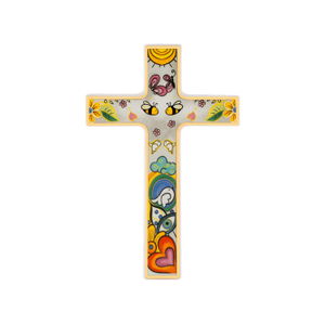 Wall Cross Decor – Faith & Protection Home Blessing – Brighter Days
