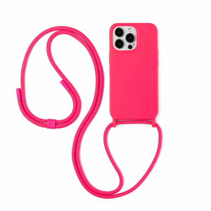 Cairo Phone Strap Set Neon Pink Magsafe (iPhone 16 Pro Max)