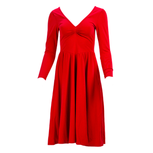 Cherry Red Ballet Pina Dress (S)