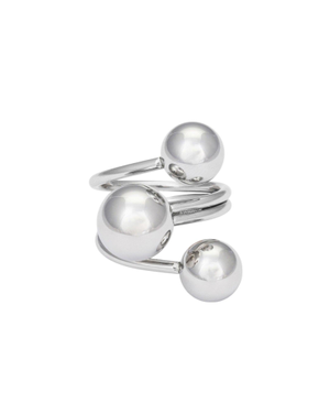Dahlia Ring In Silver