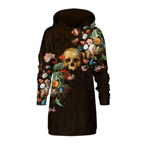 Danse Macabre Oversize Hoodie Dress (M)