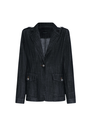 Dark Jean Tailored Blazer (L)