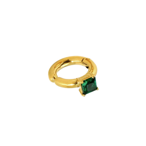 Emerald Ear Cuff