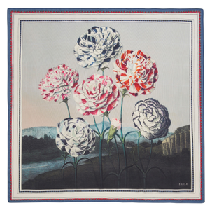 Fable England X Natural History Museum Carnations Large Square Scarf