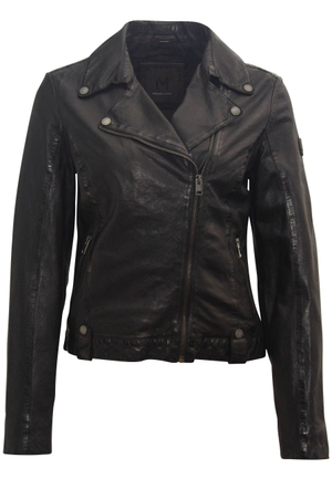 Fayola Rf Leather Jacket, Black (M)