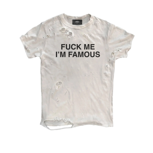 I'm Famous Thrasher T-Shirt - Vintage White (S)