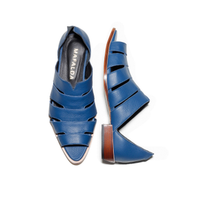 Gisele Navy Blue Sandals (7 UK)