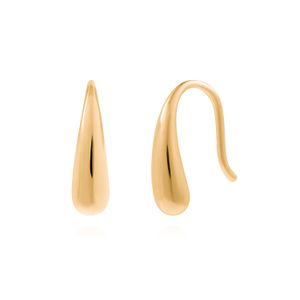 Gold Teardrop Earrings