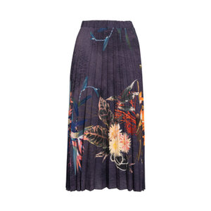 Grace Pleated Midi Skirt (S)