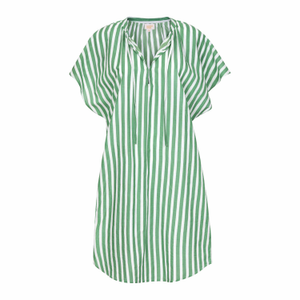 Green & White Cove Dress (XXL)