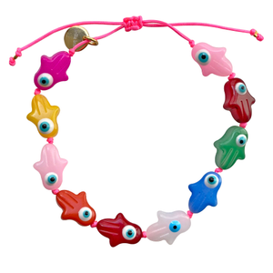 Hamsa Evil Eye Bracelet
