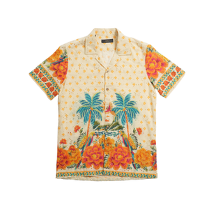 Havana Button Up Short Sleeve (XL)