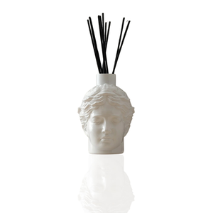 Helen Diffuser – Sculptural Head In Glossy White Ceramic Create Description
