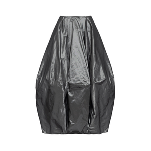 Imperial Skirt In Silver Taffeta (S)