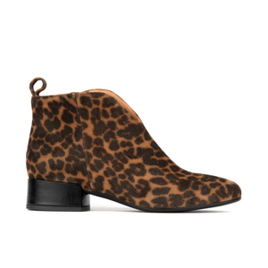 Iris - Leopard - Womens Designer Bootie (6 UK)