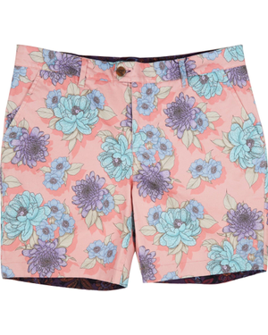 John Flower Bed Shorts - Pink (33")