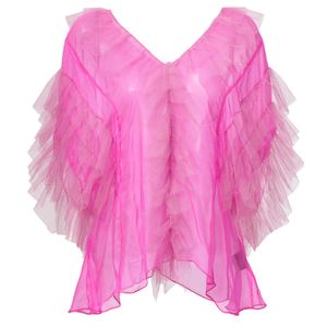 Kitten Kay Blouse Shocking Pink (one size)