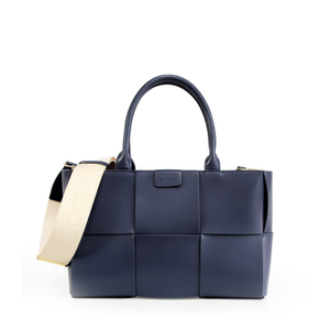 Long Way Home Woven Tote - Navy (one size)