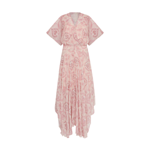Mali Embellished Drape Dress (M)