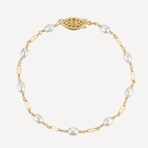 Michelle Rice Pearl Bracelet (6.5")