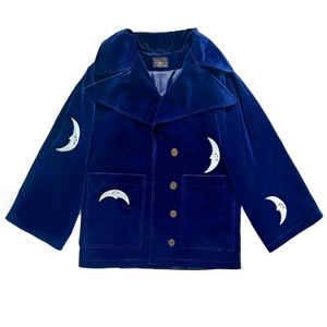 Midnight Blue Clair De Lune Coat (XXL)
