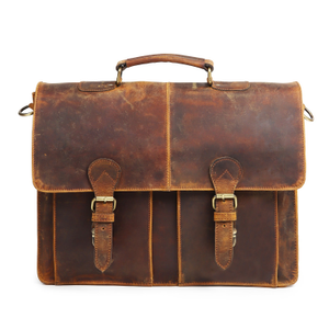 The Myers Leather Messenger Laptop Bag