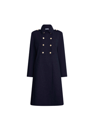 Navy Military Coat (XS)
